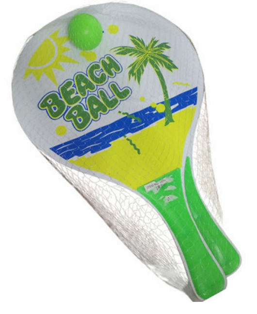 RAQUETA DE PLAYA CON PELOTA