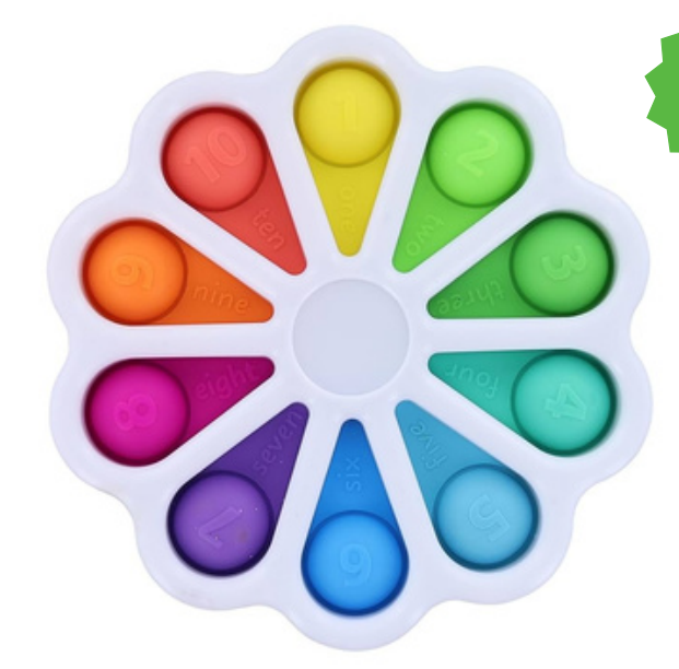 SPINNER COLORIDOS CON HOYUELOS