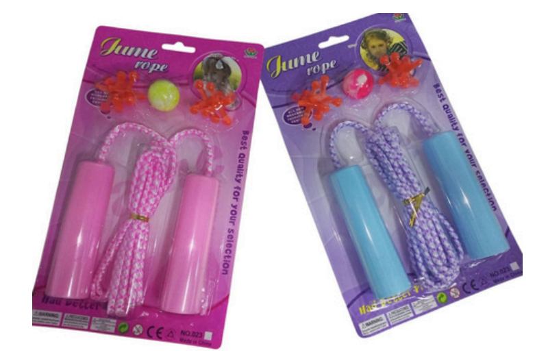 SALTA SOGA CON JUEGO DE JACKS INCLUIDO