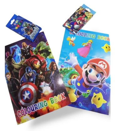 LIBRO DE COLOREAR SUPER MARIO