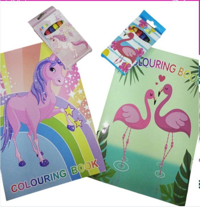 LIBRO DE COLOREAR UNICORNIO
